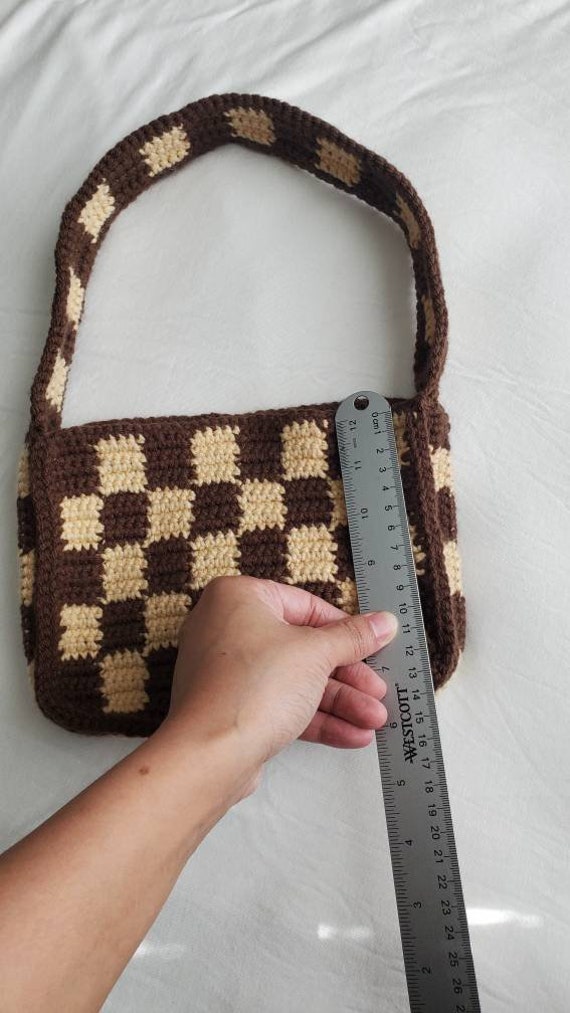 BAG REVIEW 2022  Daisy Rose Brown Checkered Crossbody and Key