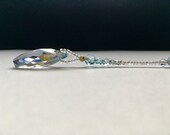 Swarovski Crystal Suncatcher, Window Decor, Gift - quot RAINDROPS quot