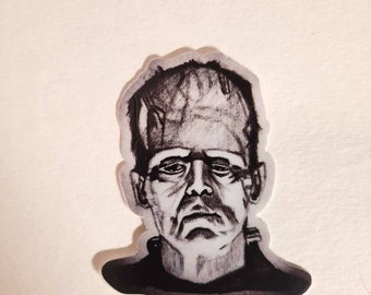 Frankenstein's Monster die cut sticker