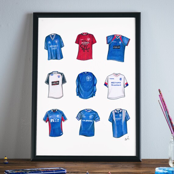 classic rangers shirts