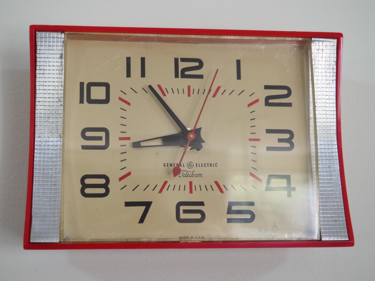 掛け時計アンティーク　USA  Telechron VINTAGE ANTIQUE WALL CLOCK TELECHRON ヴィンテージ