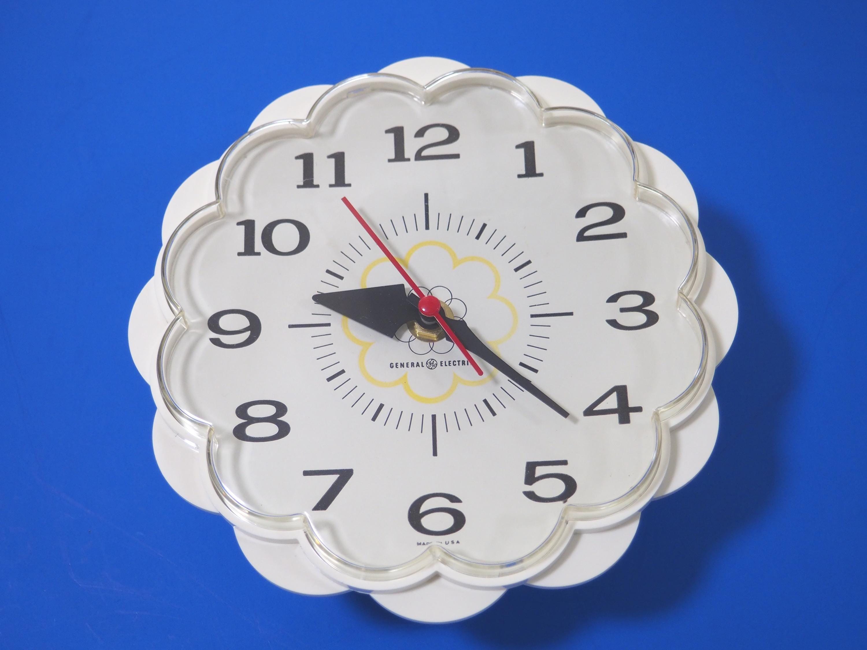 Vintage Telechron Wall Clock - Etsy