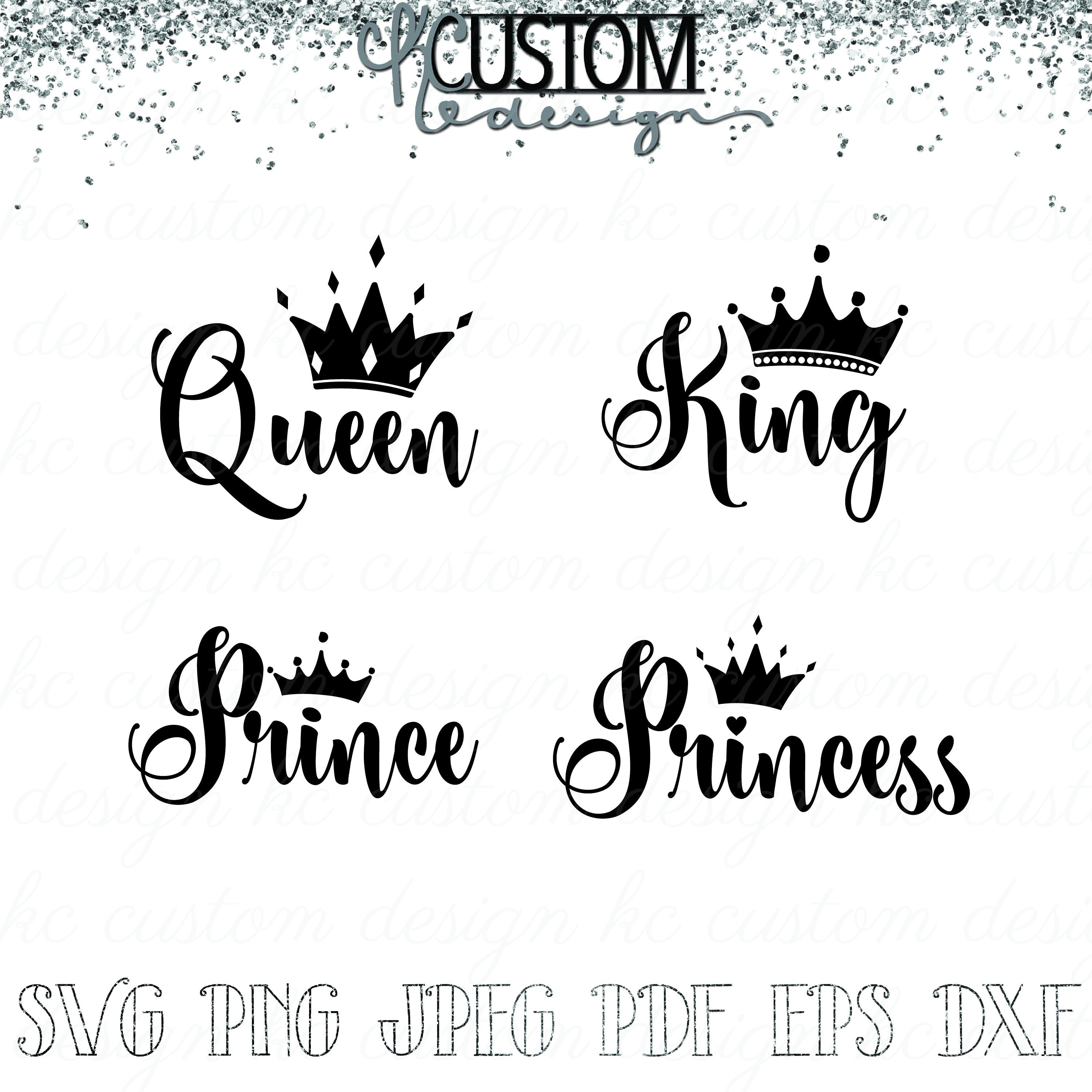 Crown Svg Crown Svg King Svg Queen Svg Princess Svg Etsy | Sexiz Pix