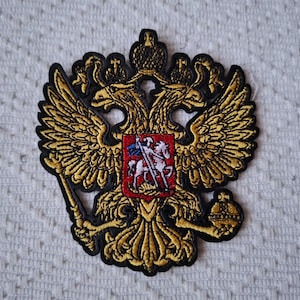 Russland Wappen Aufnäher