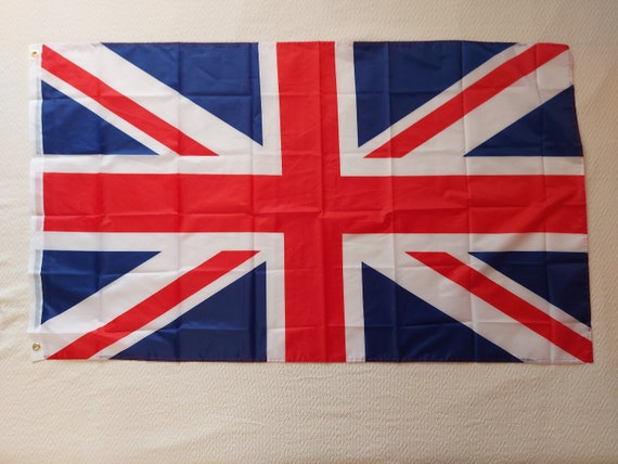 ユニオンジャック旗 - 英国ポリエステル旗 (59インチ x 35インチ