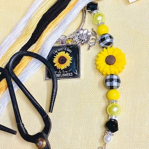 Handwerkaccessoireset Just a Girl who Loves Sunflowers