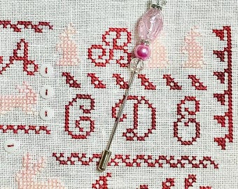 Spring counting finishing pins needlework accessory