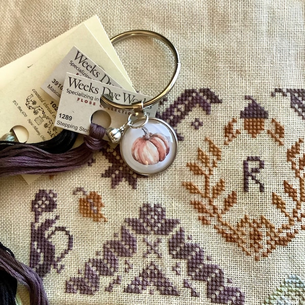 Fall Thanksgiving Thread Keep needlework accessory