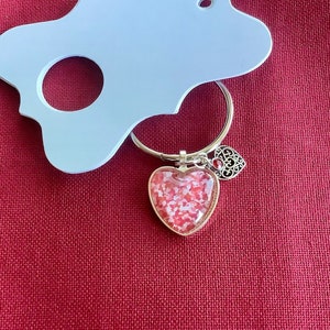 Valentijnsgarengaren/flossring handwerkaccessoire