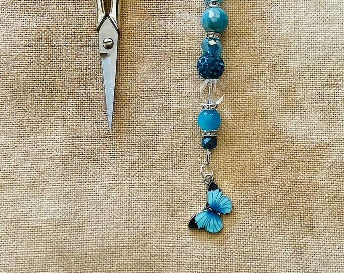 Beaded Scissor Fobs Scissor Charms Etsy