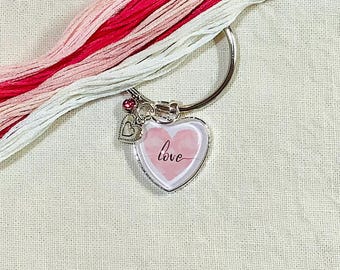 Valentine LOVE thread keeps needlework accessories
