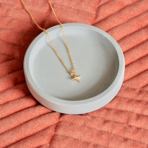 Starlight Pendant Gold Necklace