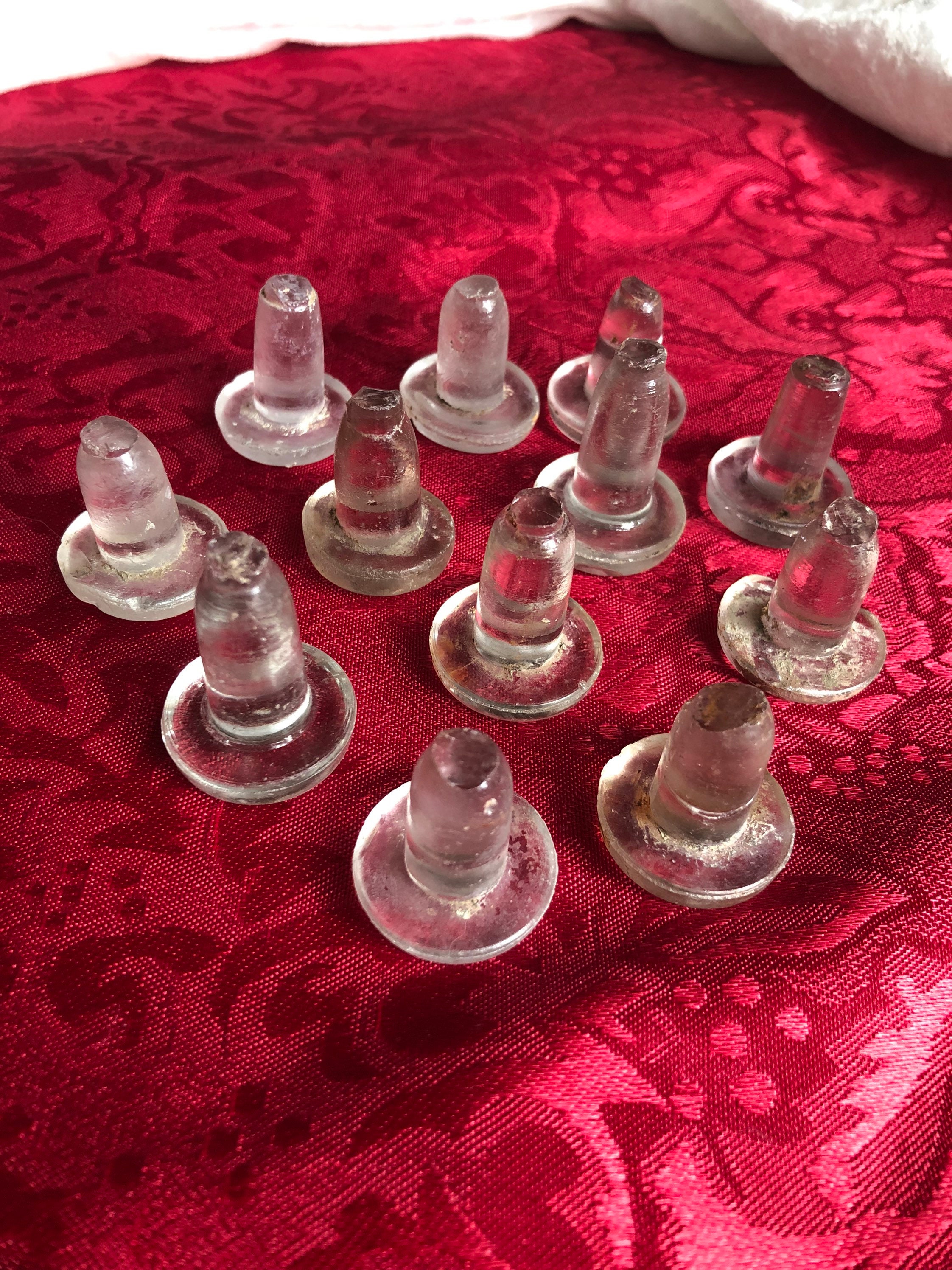 12 Antique Glass Bottle Stoppers/ Vintage 18mid1900s Etsy