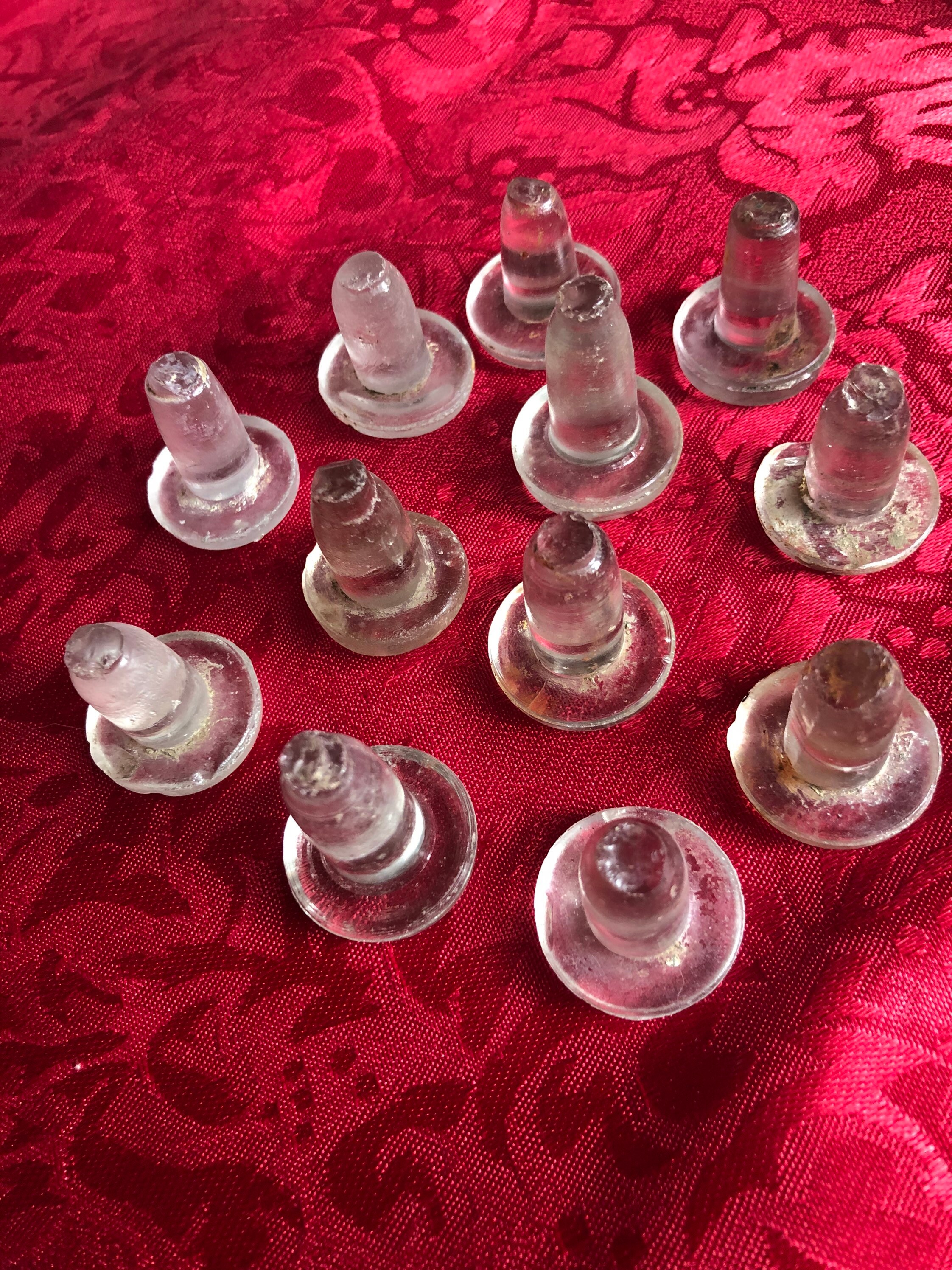 12 Antique Glass Bottle Stoppers/ Vintage 18mid1900s Etsy