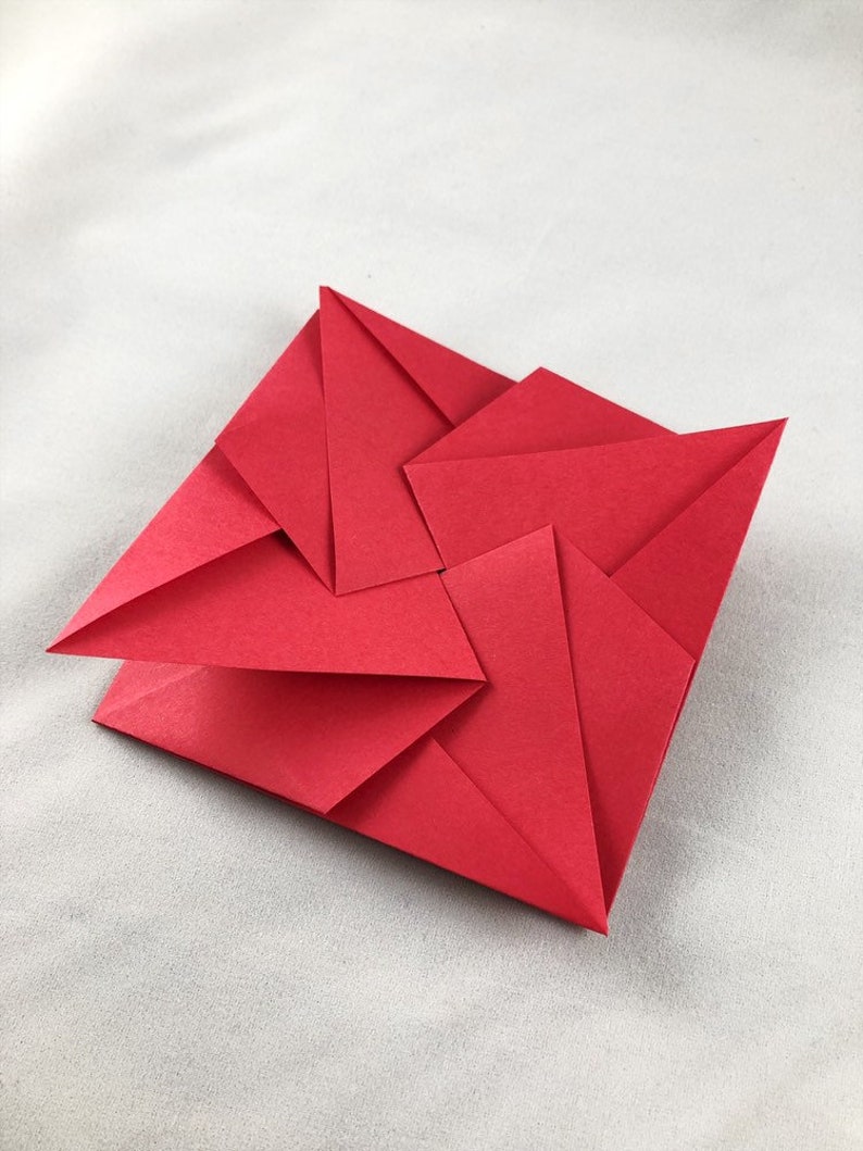 10 Origami Red Packets Red Envelope Chinese New Year Year Of The Pig New Year 2019