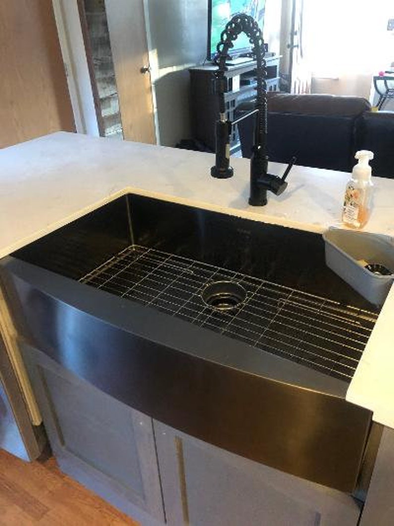 7ft Kitchen Island With Dishwasher/farm Sink Space and Top Etsy