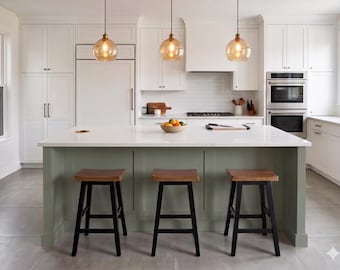6ft Dining Table-Island with quartz top, Custom welcome