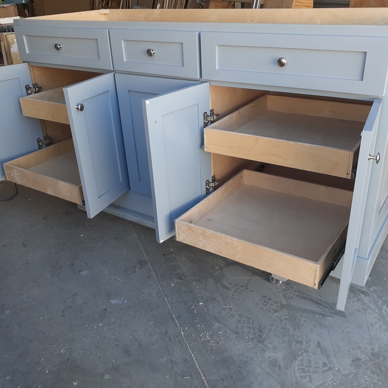 7ft Kitchen Island With Quartz Top - Etsy