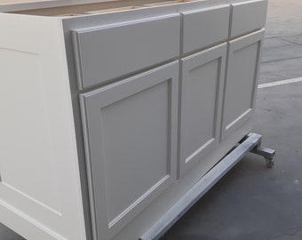 5ft white kitchen island w/o top, Custom welcome
