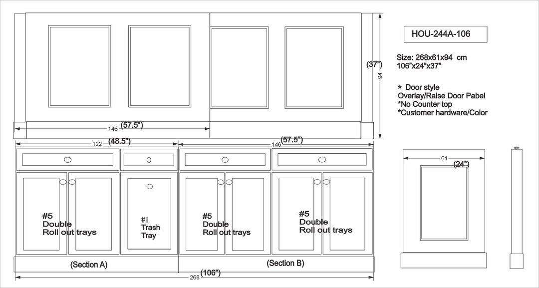 106 White Kitchen Island Without Counter Top and Etsy