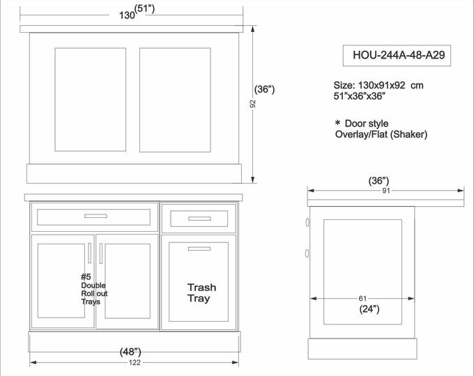 4ft Kitchen Island With Quartz Top - Etsy