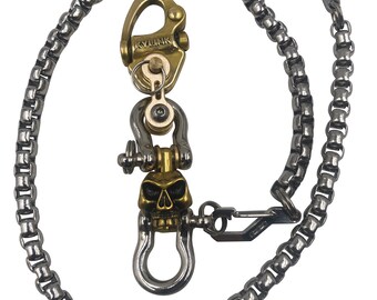 iCovalescent 40 Pezzi Moschettoni Piccoli (20 Anelli Portachiavi e 20