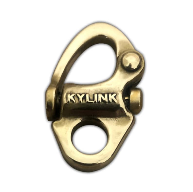 KYLINK Swedish Nautical Brass Shackle for Your Keychain or Etsy
