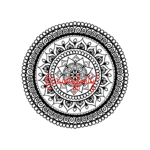 Mandala Coloring Page