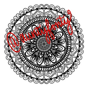 Mandala Coloring Page