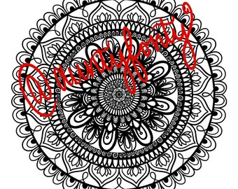 Mandala Coloring Page