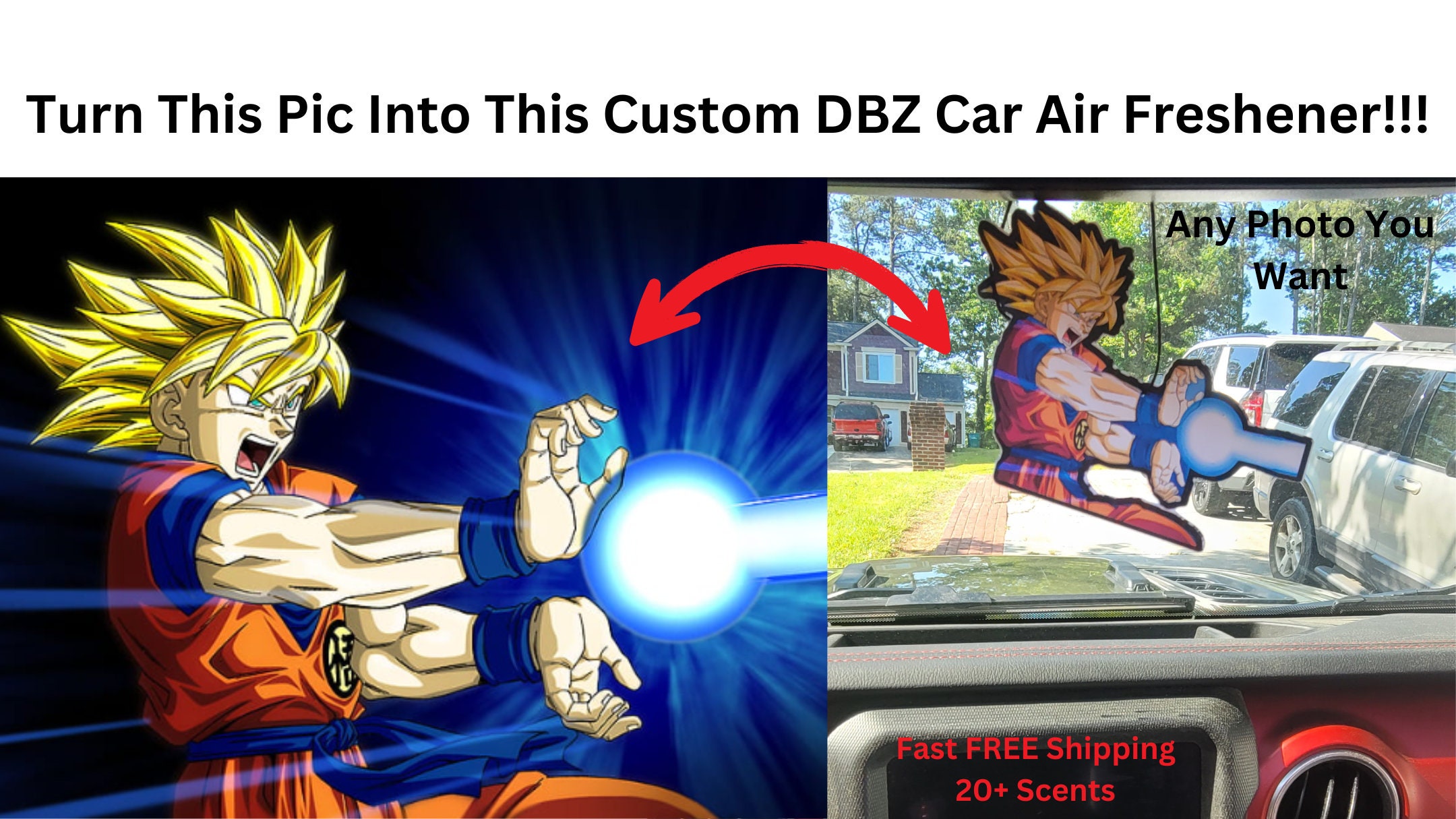A Dragon Ball car air freshener I made 🐉🟠 : r/dbz