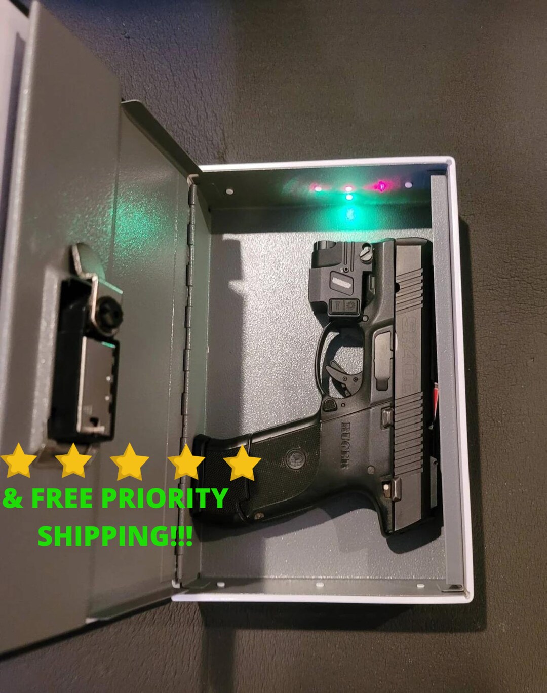 Hollow Hidden Gun Storage Safe for Guns Diversion Secret Compartment