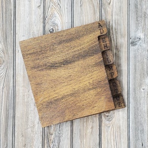 Handmade Vinyl Record Dividers A-Z