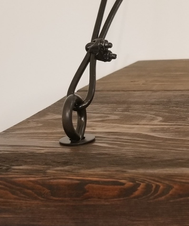 Rustic Floating Desk. Large Floating Shelf. Etsy