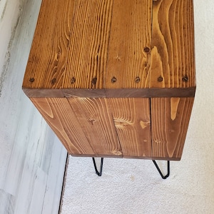 Record Player Stand with Vinyl Storage image 8