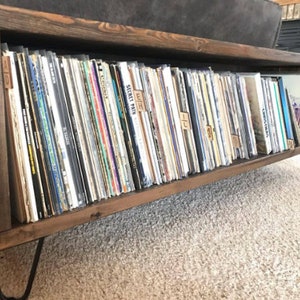 The 3Sec Vinyl Record Storage and Record Player Stand – Ocean Beach Pallet  Co.