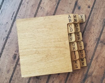 Handmade Vinyl Record Dividers A-Z Set of 13