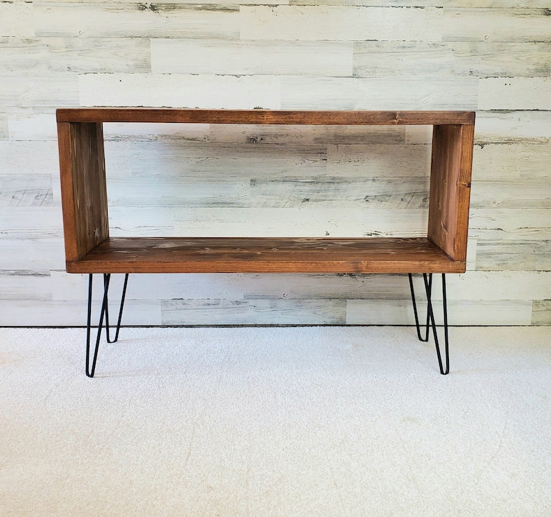 Record Player Stand with Vinyl Storage image 5