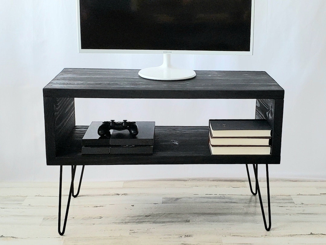 TV Stand With Hairpin Legs, Night Stand With Hairpin Legs Etsy