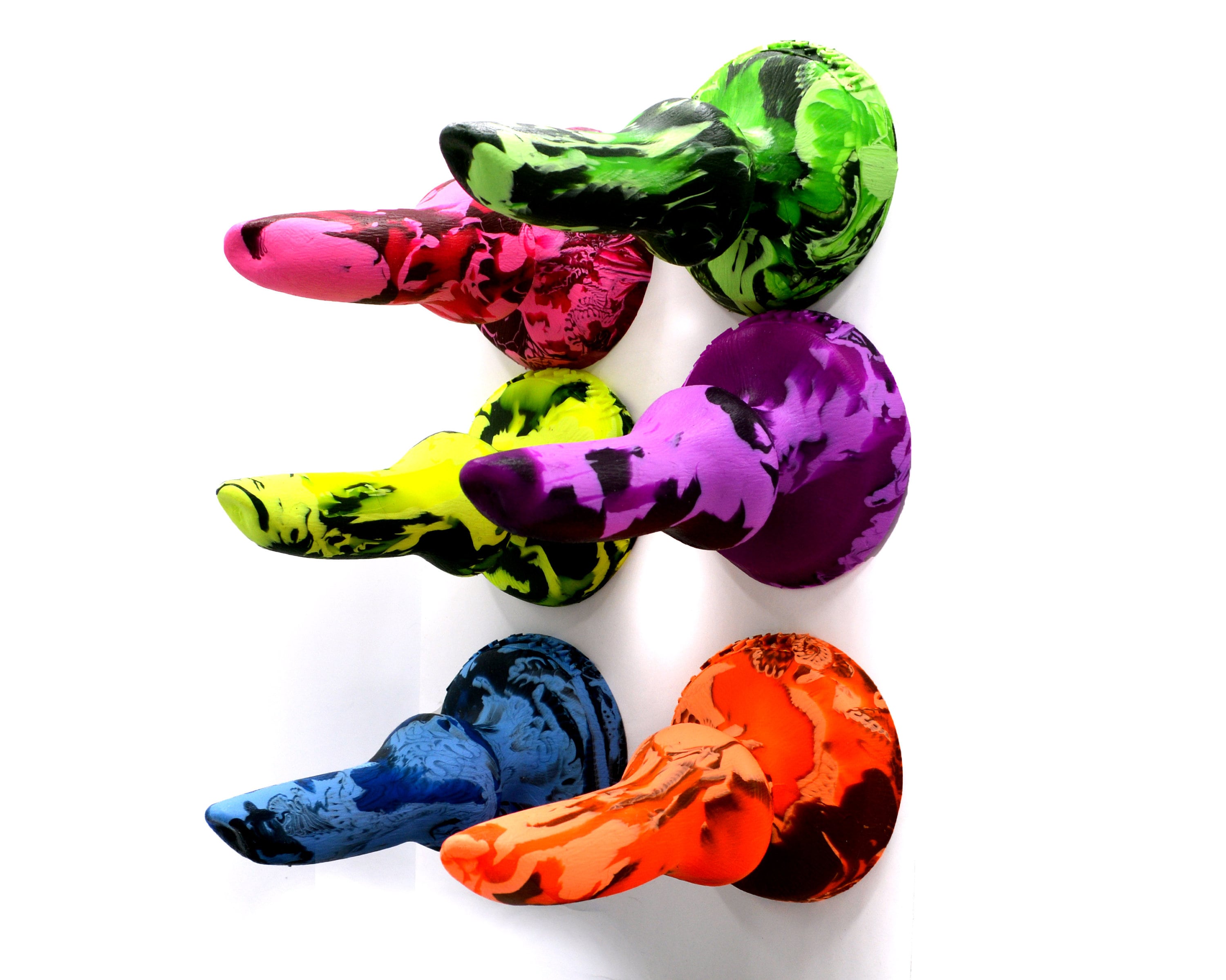 Choose Your Own LARGE 3 Color Canine Custom Canine Dildo | Etsy