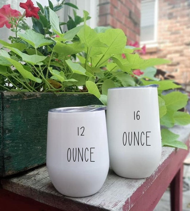 rae dunn team bride wine tumbler