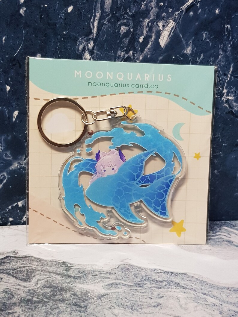 Genshin Impact Sangonomiya Kokomi Charm Cute Genshin Keychains Etsy