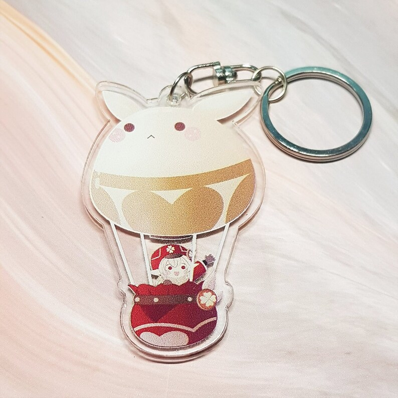 Genshin Impact Klee Charm Cute Genshin Keychains Kawaii Etsy UK