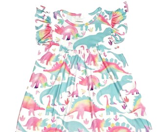 little girl dinosaur dress