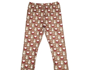 Santa and Pals Milk Silk Leggings