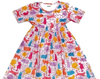 cat dress for baby