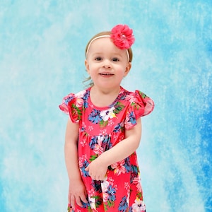 Pink Hawaiian Milk Silk Flutter