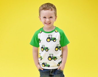 Tractor Milk Silk Raglan