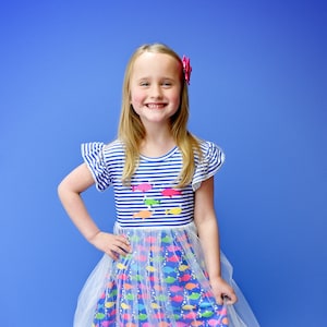 Fish Flutter Tutu Dress image 1