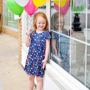 Party Time Milk Silk Flutter Dress
